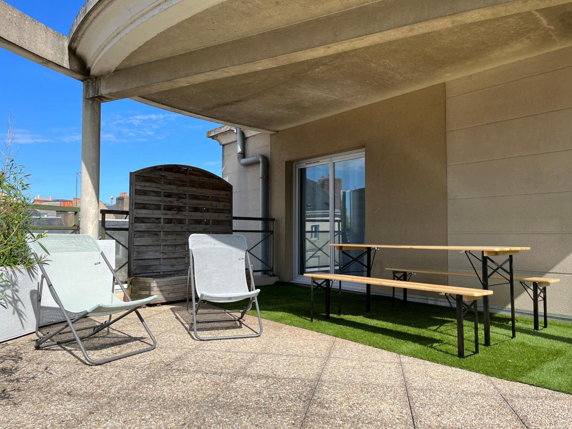 Le Roof Top - Centre Ville - Double Garage - 6 Pers Ле-Ман Экстерьер фото
